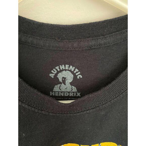 Jimi Hendrix Upcycled Flannel Shirt. Reworked Flannel. - Picture 2 of 3